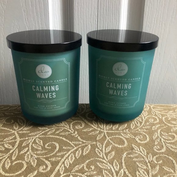 DW HOME Calming Waves LOT OF 2 Candles - Picture 1 of 5